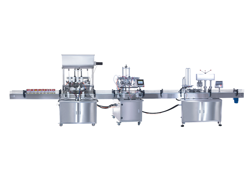 Four automatic paste filling machine